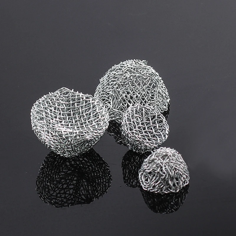 High Quality 10pcs/Lot 20mm Dome Stainless Steel Combustion-Supporting Network Pipe Special Tool Smoking Accessories Wholesale