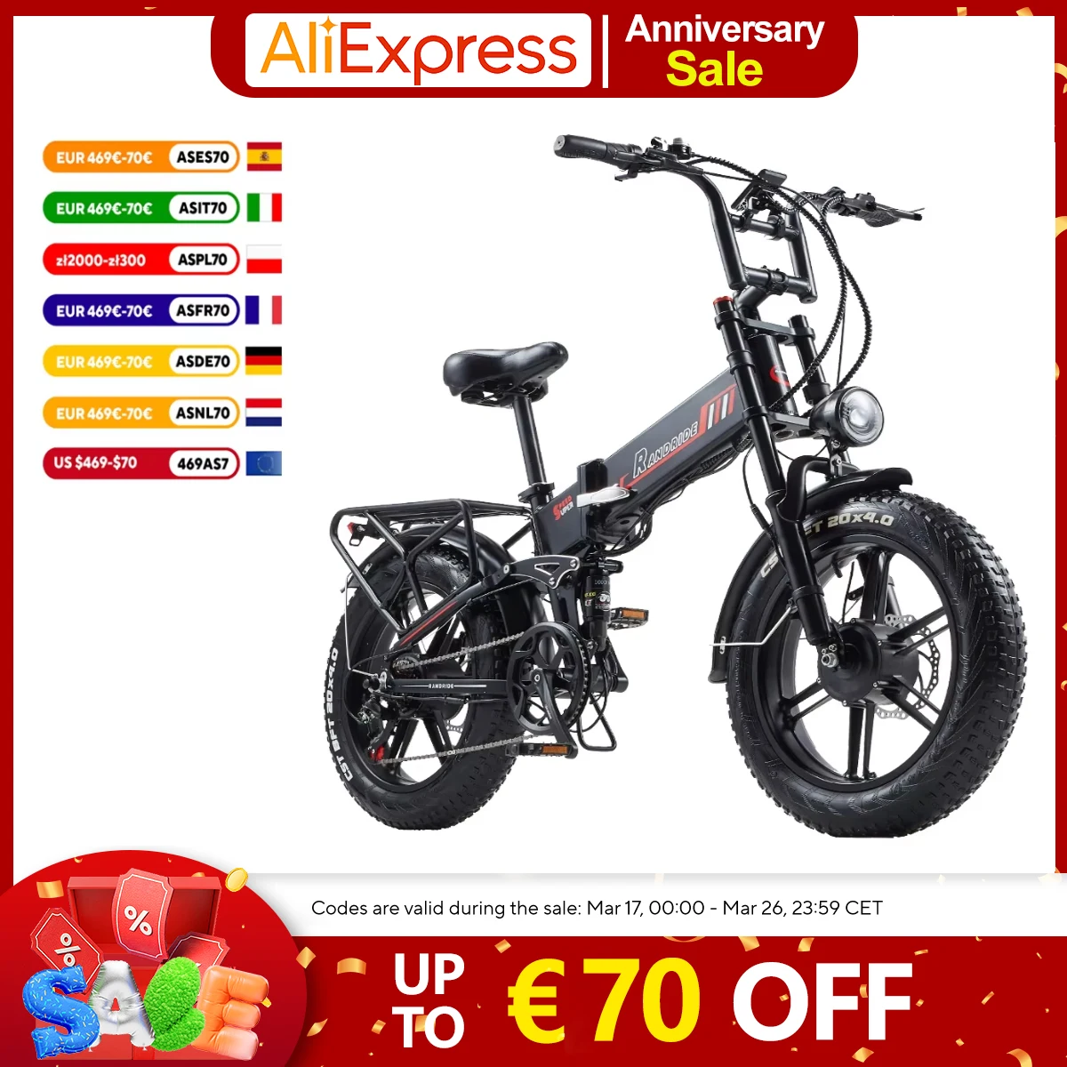 Yx20m plus e Fahrrad 2000w Motor 48 v20ah austauschbare Batterie Elektro fahrrad hydraulische