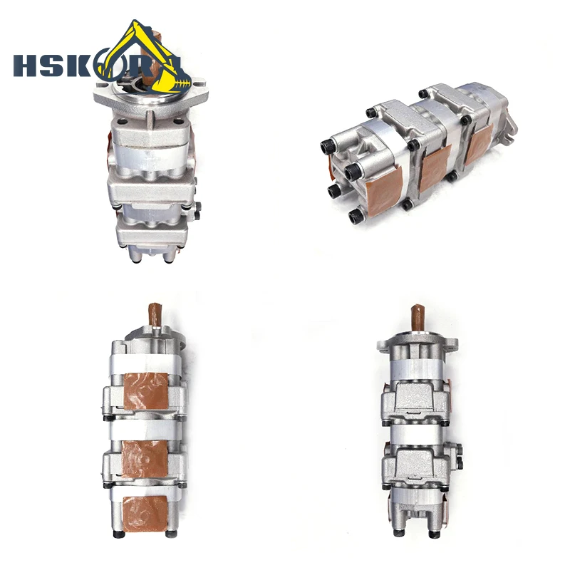 

For Komatsu PC35 PC38 PC40 PC45 PC50 PC60 HPV75 Excavator Hydraulic Pilot Pump Assy 705-41-07180 Construction Machinery Parts