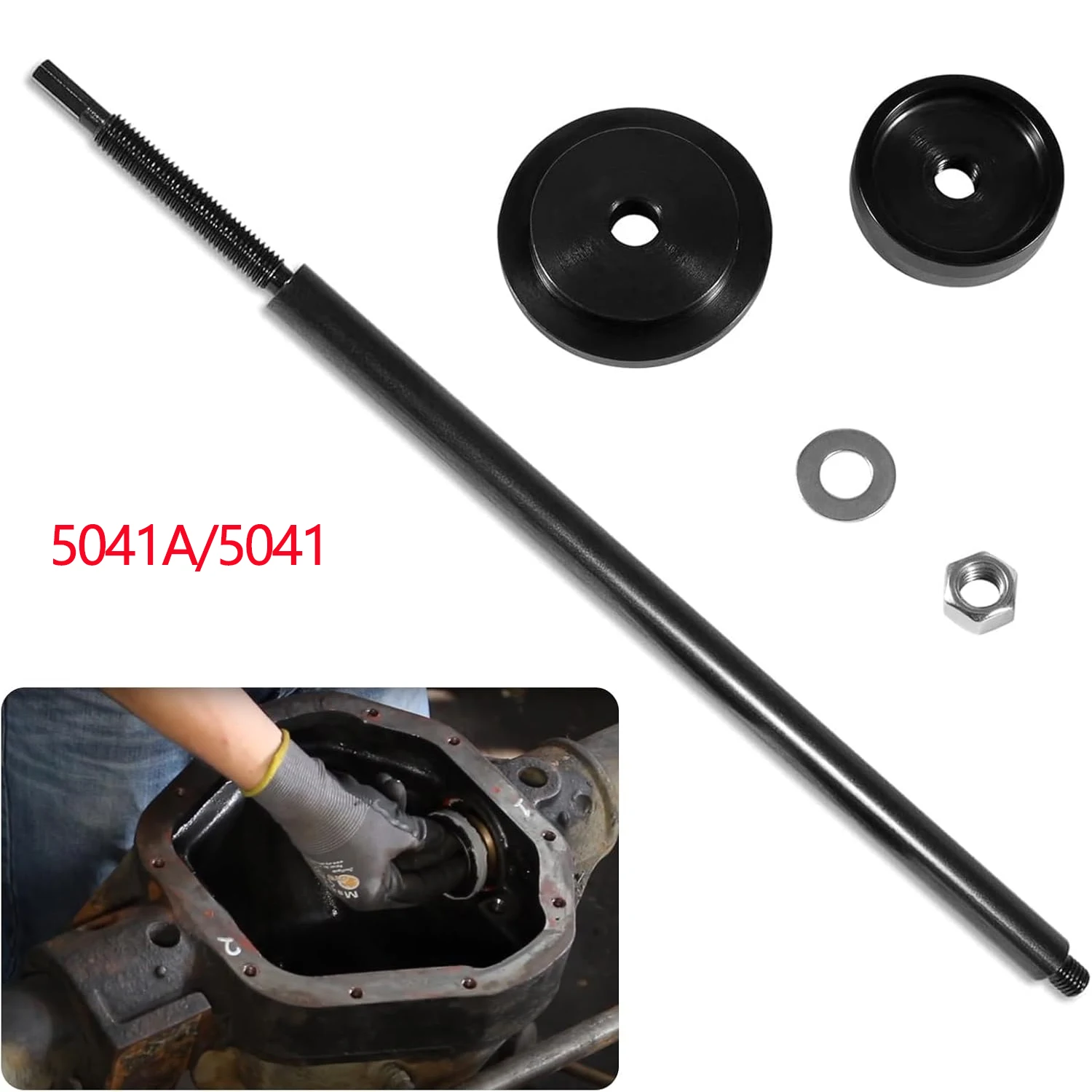 5041A, инструмент для установки уплотнений передней оси 5041 для модели Dana 44/60, совместимый с Chrysler Dodge Jeep Ram