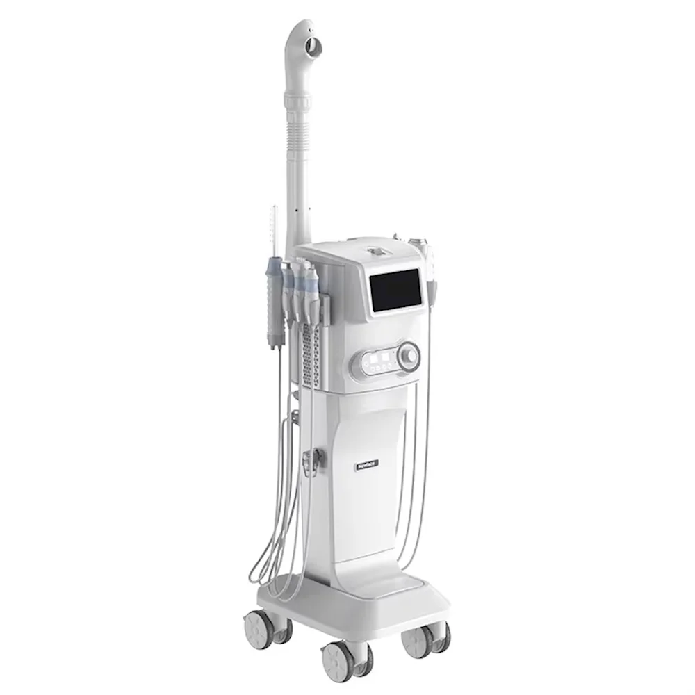 Facial Care Oxygen Sprayer Water Aqua Peel Equipment Skin Lifting Ultrasonic Scrub Blackhead Remove Water Oxygen Machine