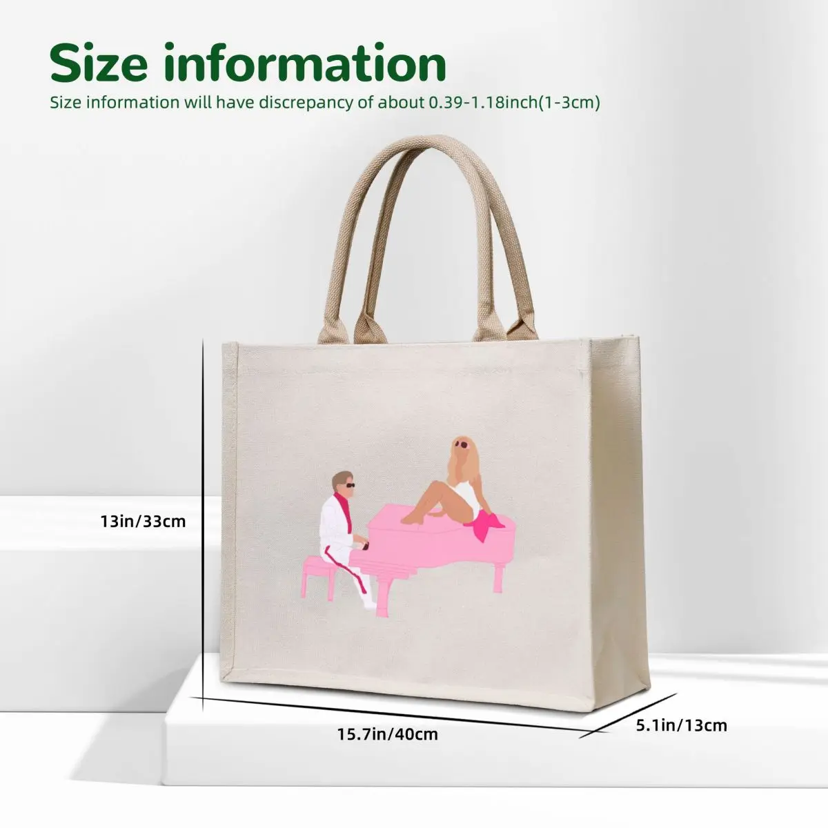 Sharpay fabulous piano Tote Bag tote bags men custom tote bag Shopper