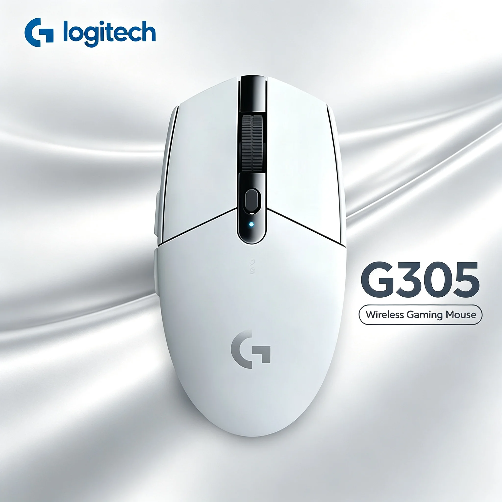 Logitech G305 Wireless Gaming Mouse Long‑Lasting Battery HERO Sensor 12000DPI 2.4G Wireless Mice For PC Gamer