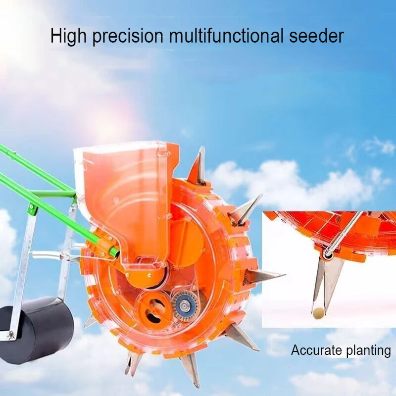 Imagem -05 - Multifuncional Precision Planter Ferramenta de Semeadura Hand-push Seeder Machine Agricultura Amendoim Milho Soybeansorghum Algodão