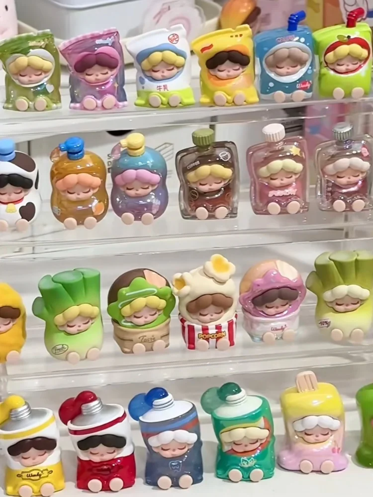 

Wendy 4.0 One Day Manager Series Trendy Blind Box Mini Figures Authentic Pop Bean Toy For Office Desktop Decorations Cute Gift