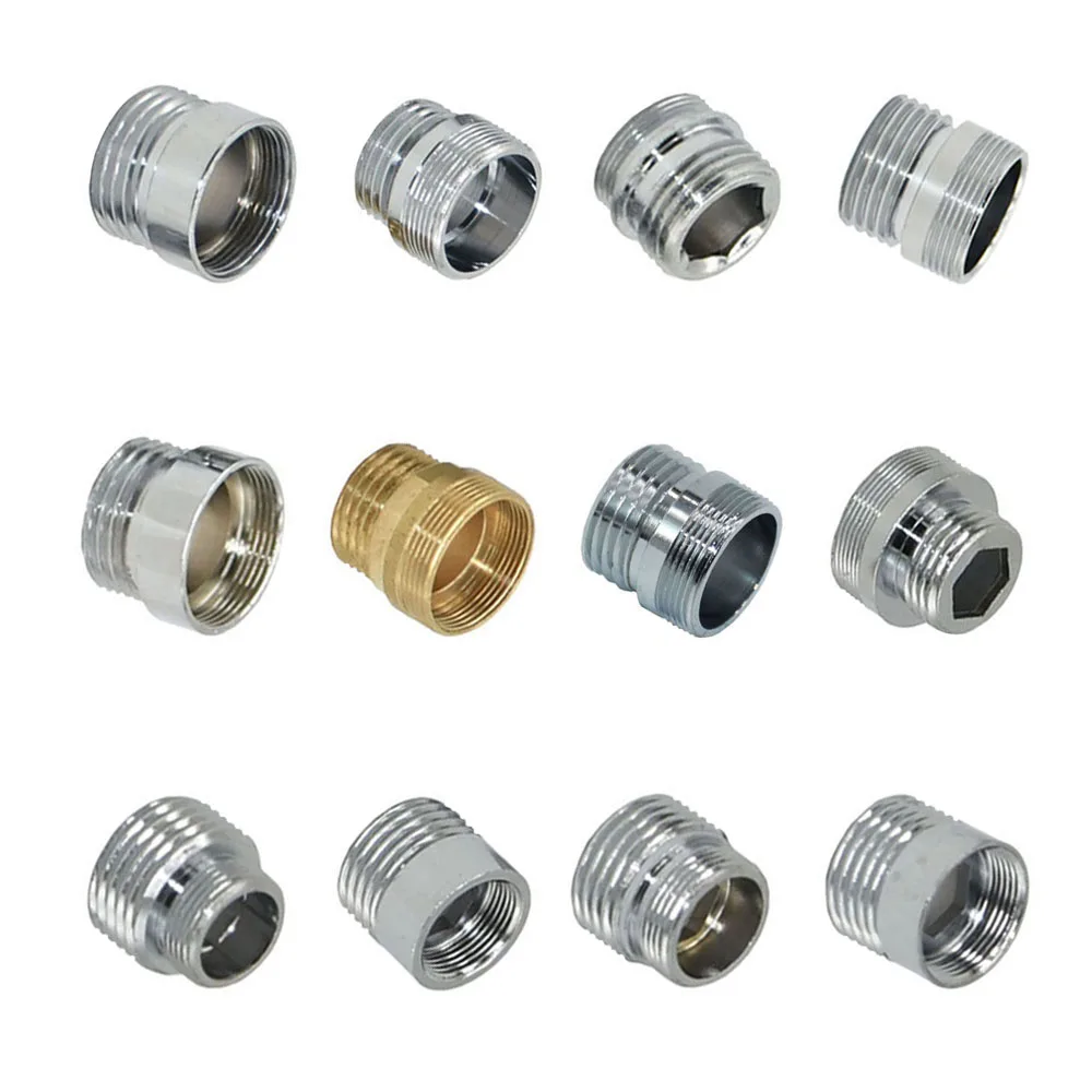 Brass Silver Faucet Connector for Kitchen and Bathroom