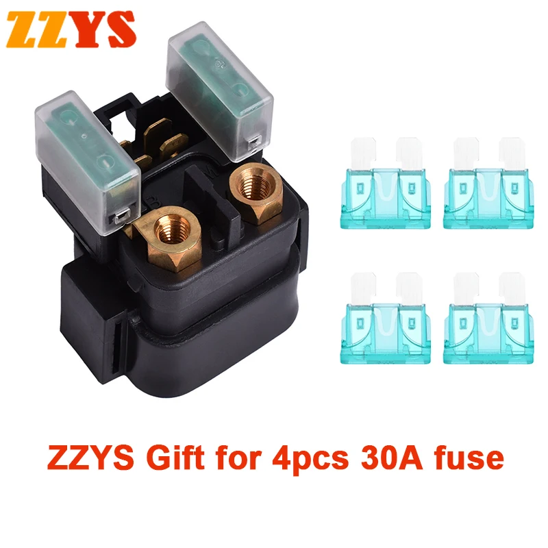 Motorcycle Starter Relay + Fuse For YAMAHA Oso Rastreador 250 WR250 WR250F WR 250 Bruin Grizzly Wolverine 350 YFM350 YFM 350 ATV
