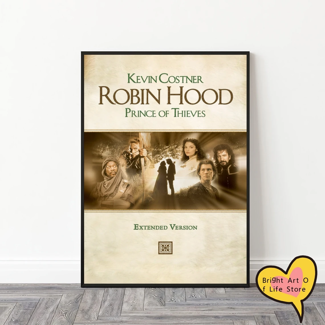 روبن هود أمير اللصوص ملصق الفيلم ديكور المنزل طلاء جدران (بدون إطار)
