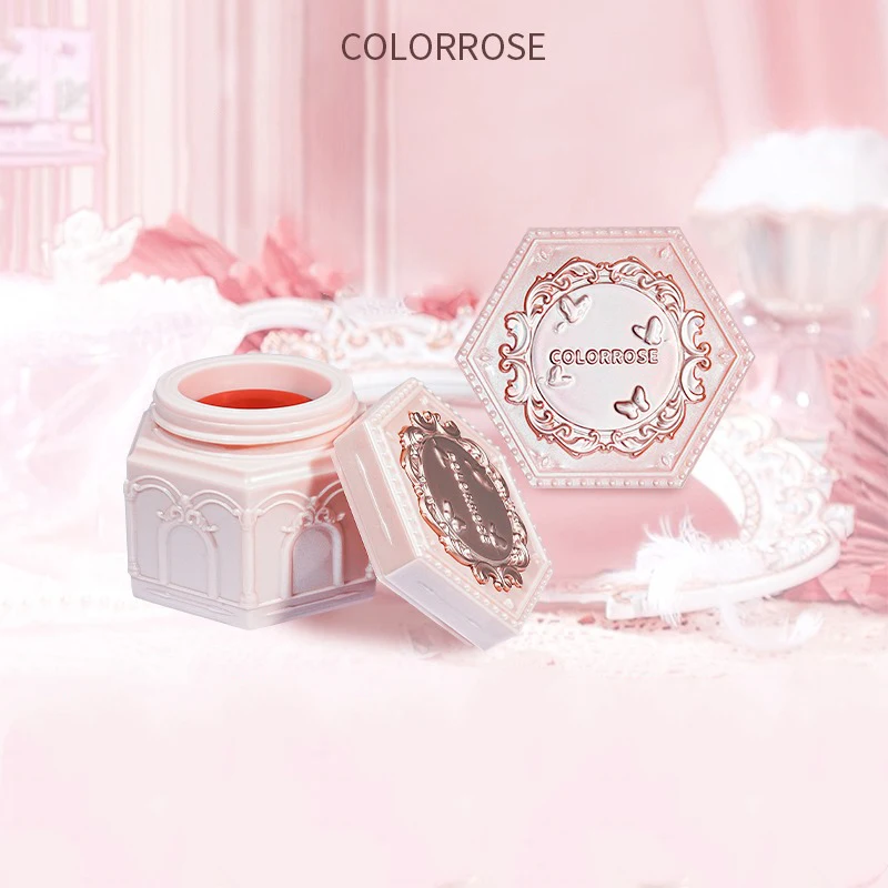 Colorrose cream blush makeup, natural looking lightweight blush for cheeks cream to gel blush and lip tint