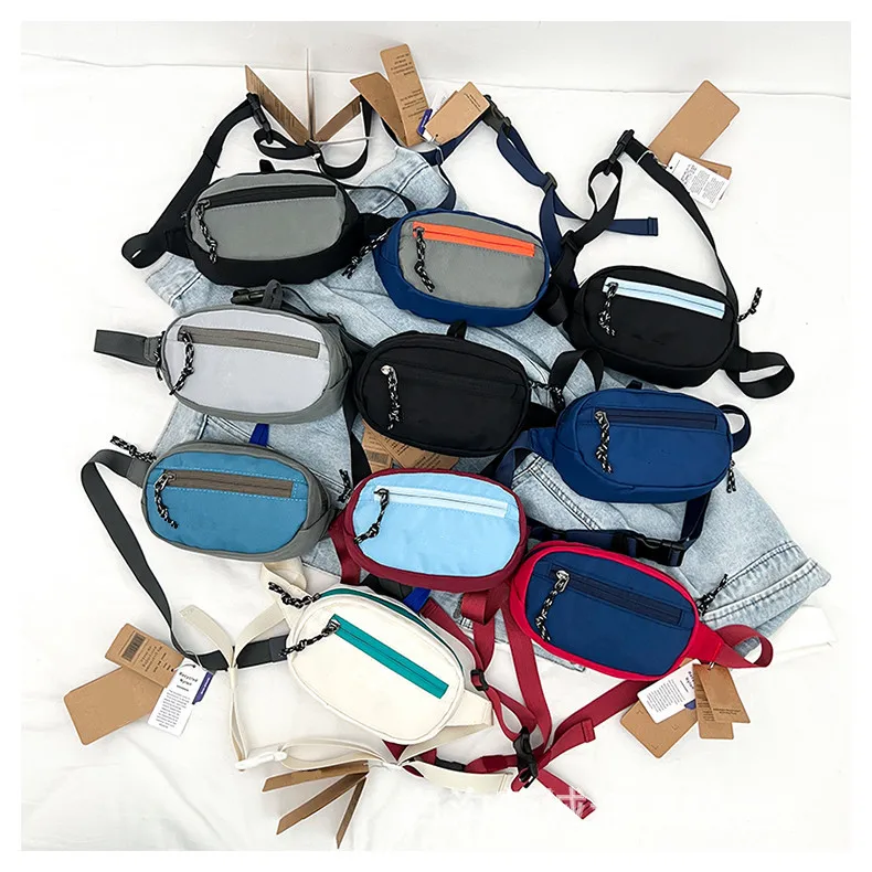 

1PCS New Trend for Boys and Girls Color Matching Purse Outdoor Sports Shoulder Bag Casual Shoulder Bag