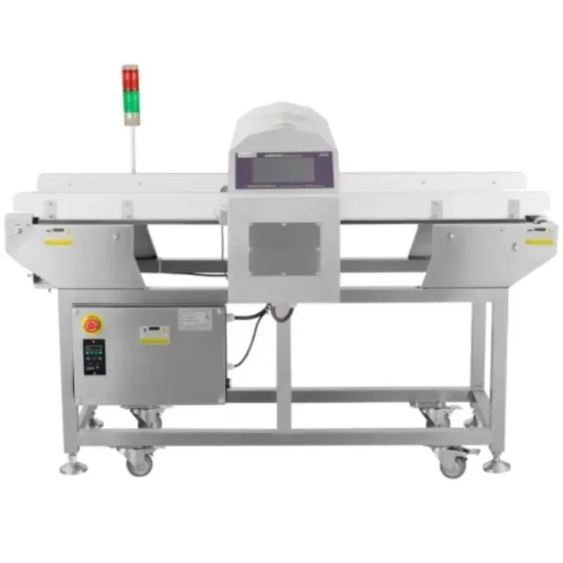 Horizontal Metal Detector for Aluminum Foil Packing Food Textile Rubber Automatic Culling Metal Detection Machinery