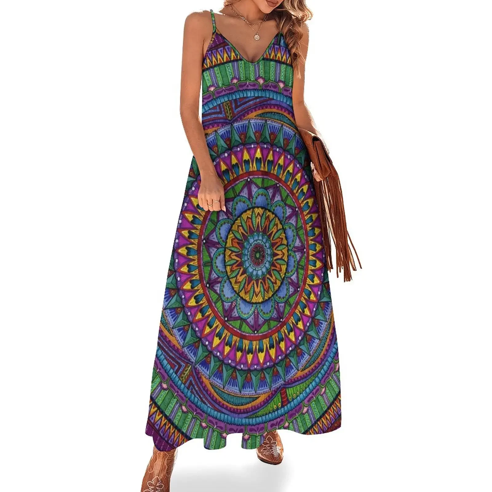 

Jamaican Mandala Sleeveless Dress evening dresses luxury 2025 evening dress ladies Women's skirt dress summer 2025 women