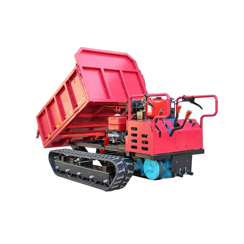 Field seedling truck, small hand-held crawler truck, paddy field mountain small truck