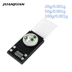100g/50g/20g Mini Digital Scale High Accuracy 0.001 Pocket Scale Jewelry Gold Gram Balance Weight for Medicinal Herbs Lab