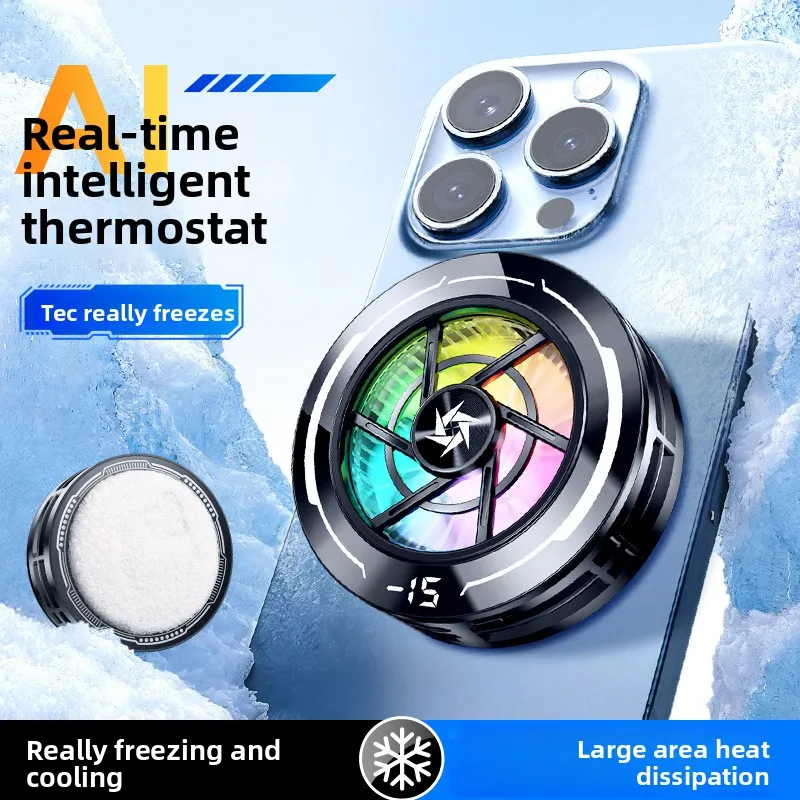 phone heat mobile phone cooler SL70AI digital display semiconductor cooling icing cooling gaming live streaming silent operation