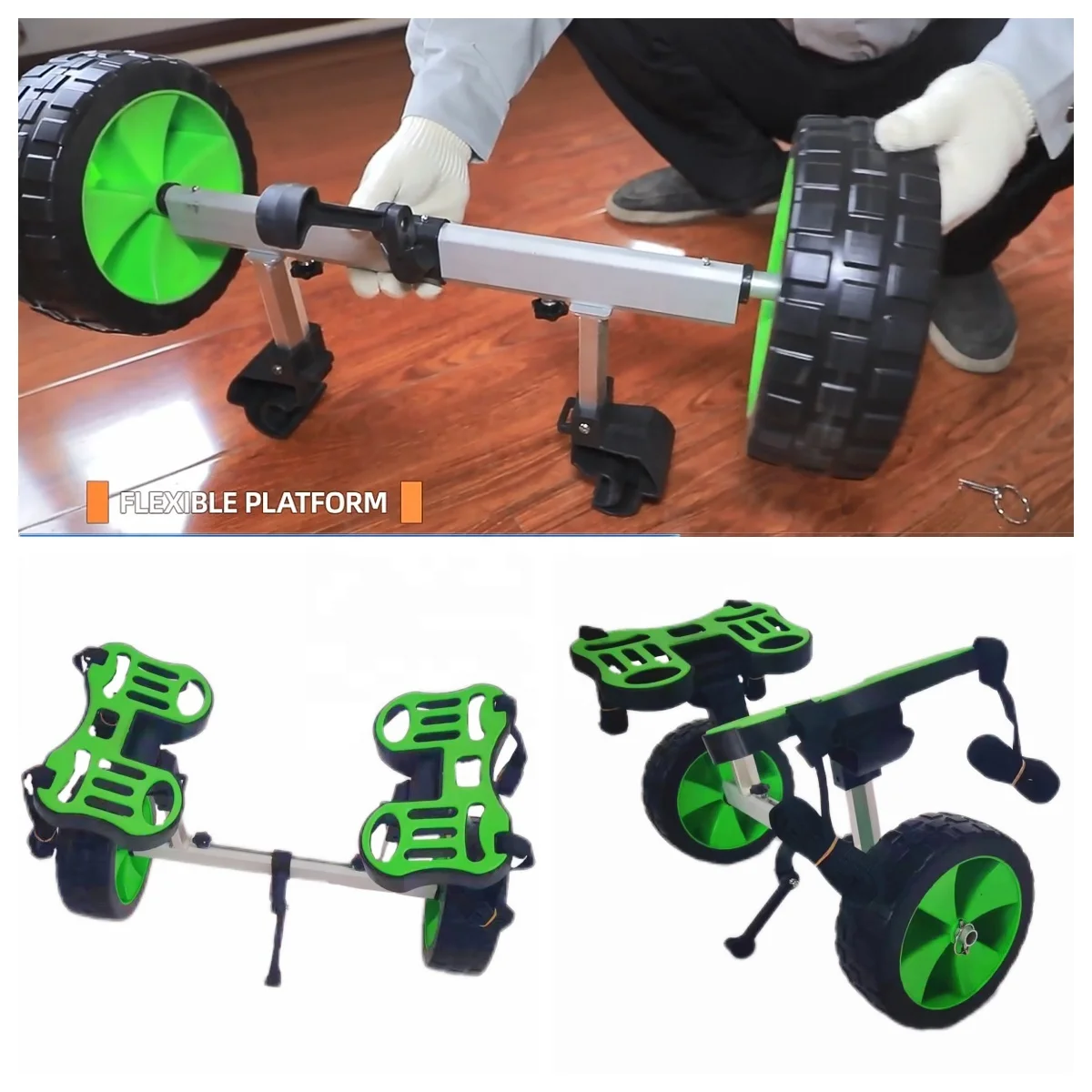30 Containers Production Capacity for Adjustable Kayaks Carts Kayak Trolleys Kayak Trolley with Popular Color