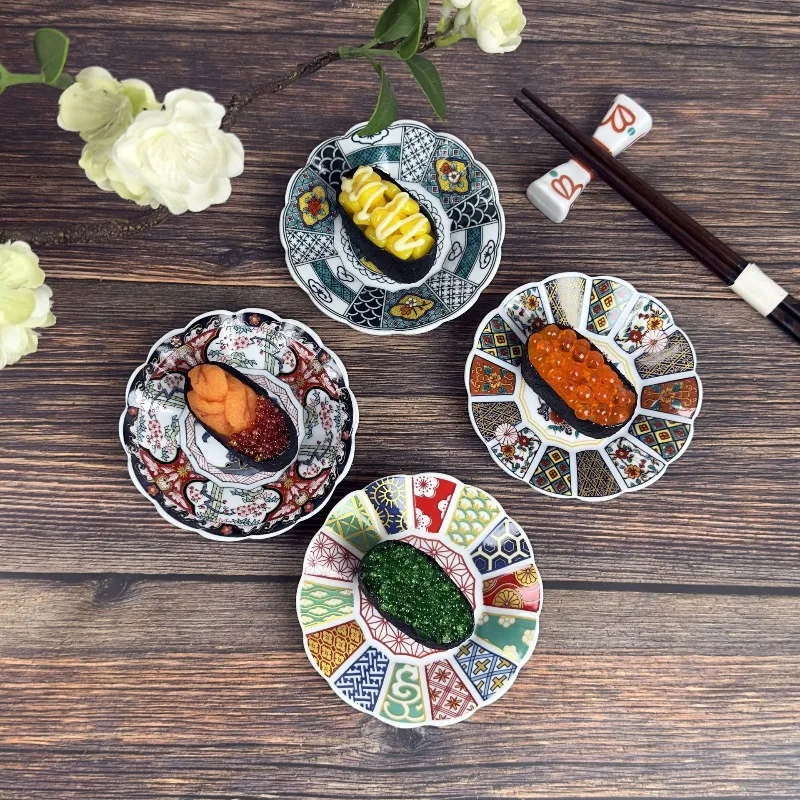 

Japanese Cuisine Tableware Ceramic Seasoning Small Saucers Sashimi Saucers Japanese Dipping Snacks