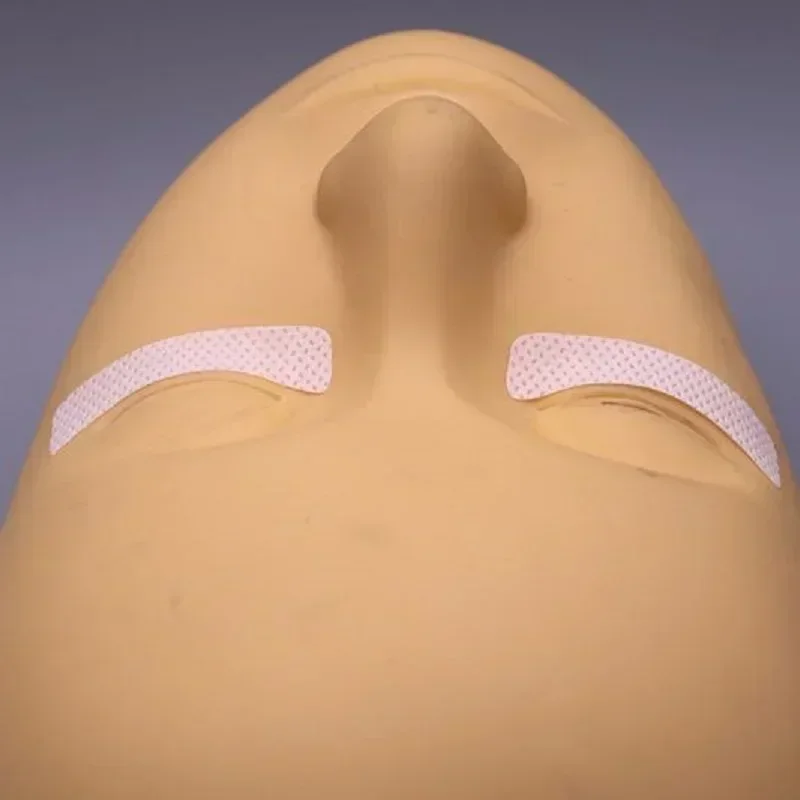 100 pièces bande d'extension de cils tissus Non tissés médicaux patchs cils sous les coussinets pour les yeux greffage de cils Patch spécial pour les yeux