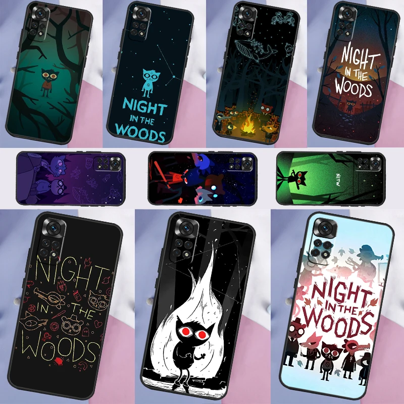 Cat Game Night In The Woods Phone Case For Xiaomi Redmi Note 11 Pro Note 10 Pro 12 8 9 Pro 9S 10S 11S 12C 9C 10C Funda