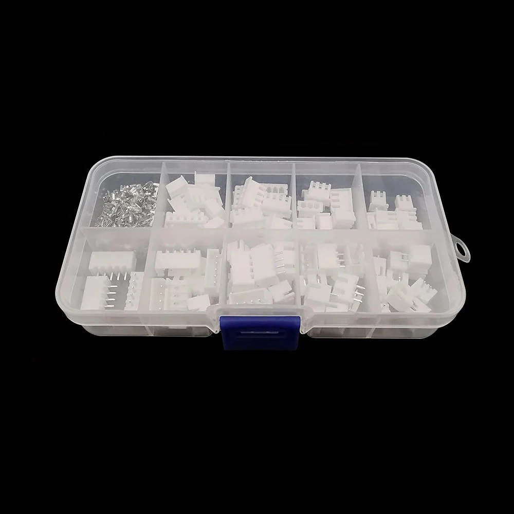 230Pcs XH2.54 2P 3P 4P 5Pin 2.54mm Pitch Terminal Male Plug And Female Socket Housing JST Connector XH Kits