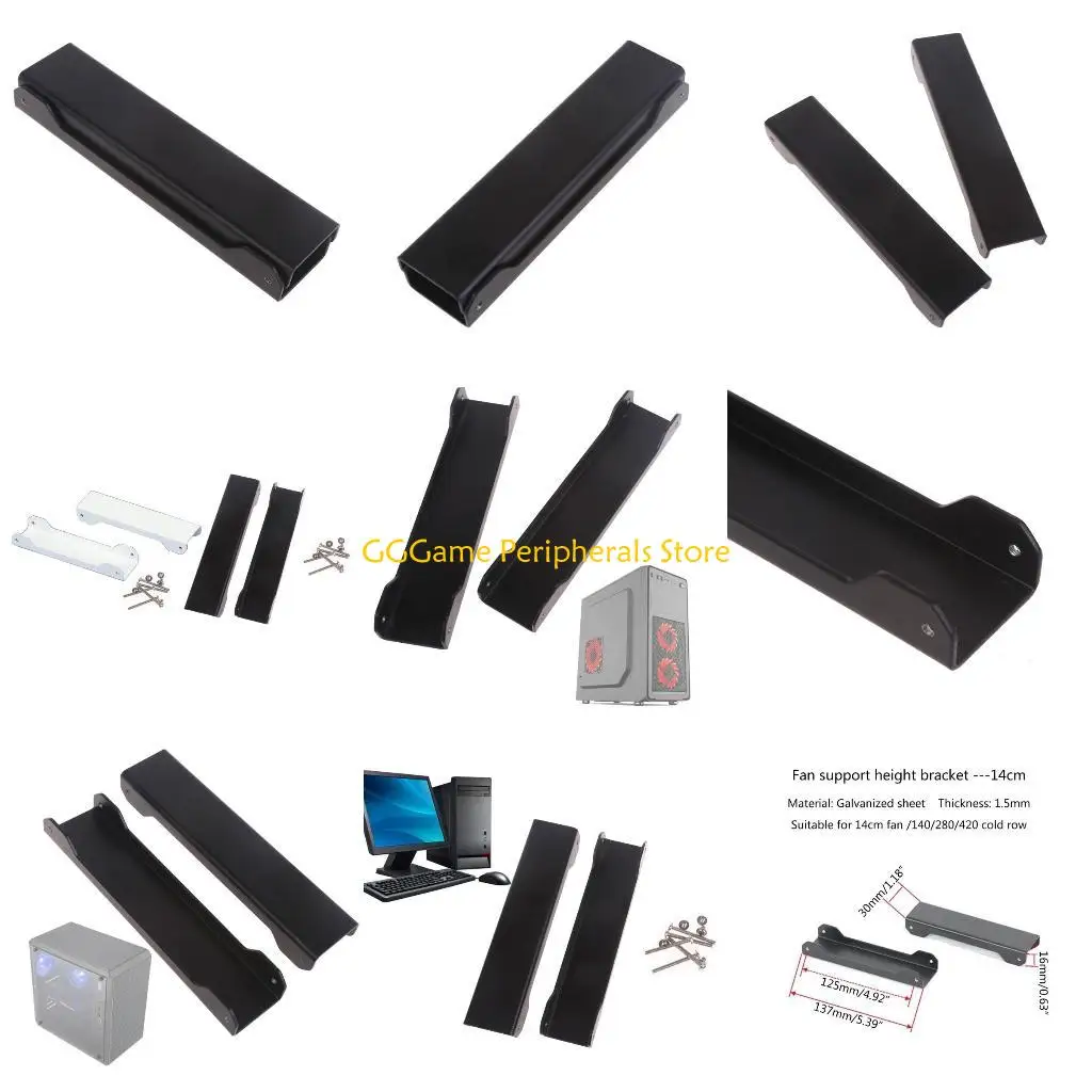 

U55B Adjustable 14cm Fan Riser Support Stand Improve Cooling Performance