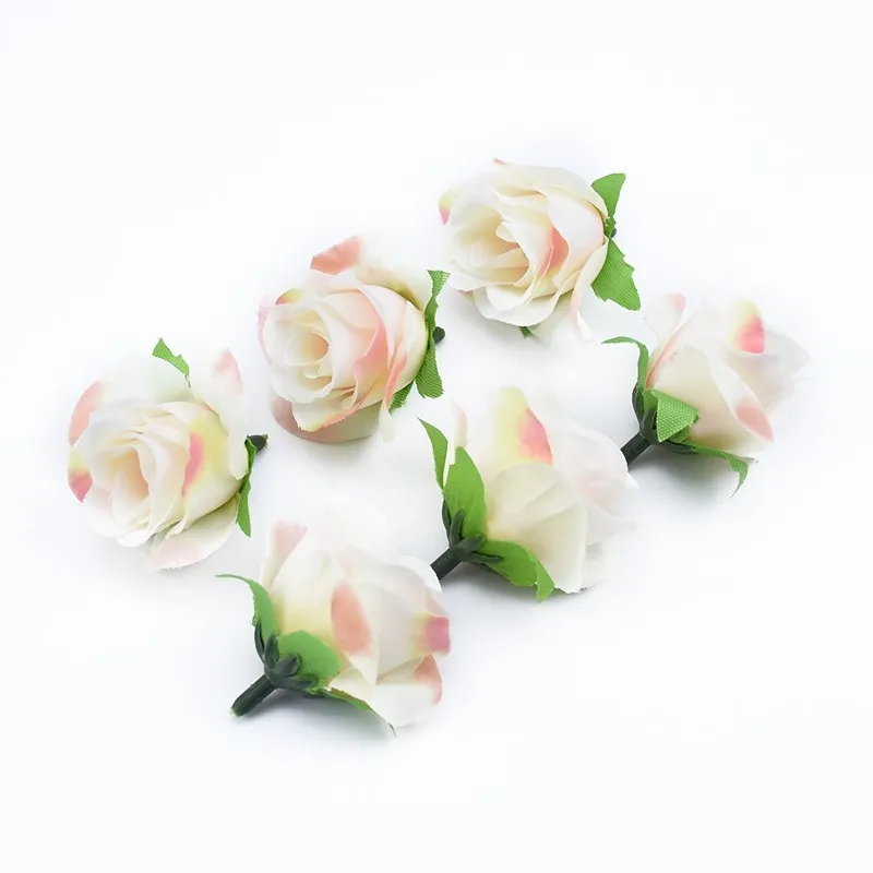 20 stücke Künstliche Pflanzen Dekorative Blumen Brosche Braut Handgelenk Diy Weihnachten Dekorationen für Haus Billig Künstliche Blumen – Detail 16