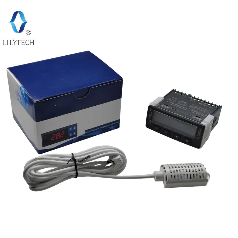 ZL-7850A Accessorio automatico per incubatrice per uova 220V Nuovo regolatore di umidità della temperatura per l'allevamento di polli