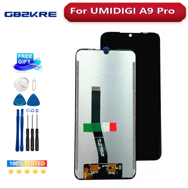 Original nuevo para UMIDIGI A9 PRO pantalla LCD reemplazo perfecto calidad A + para pantalla UMIDIGI A9Pro A7 Pro de 6,3 pulgadas