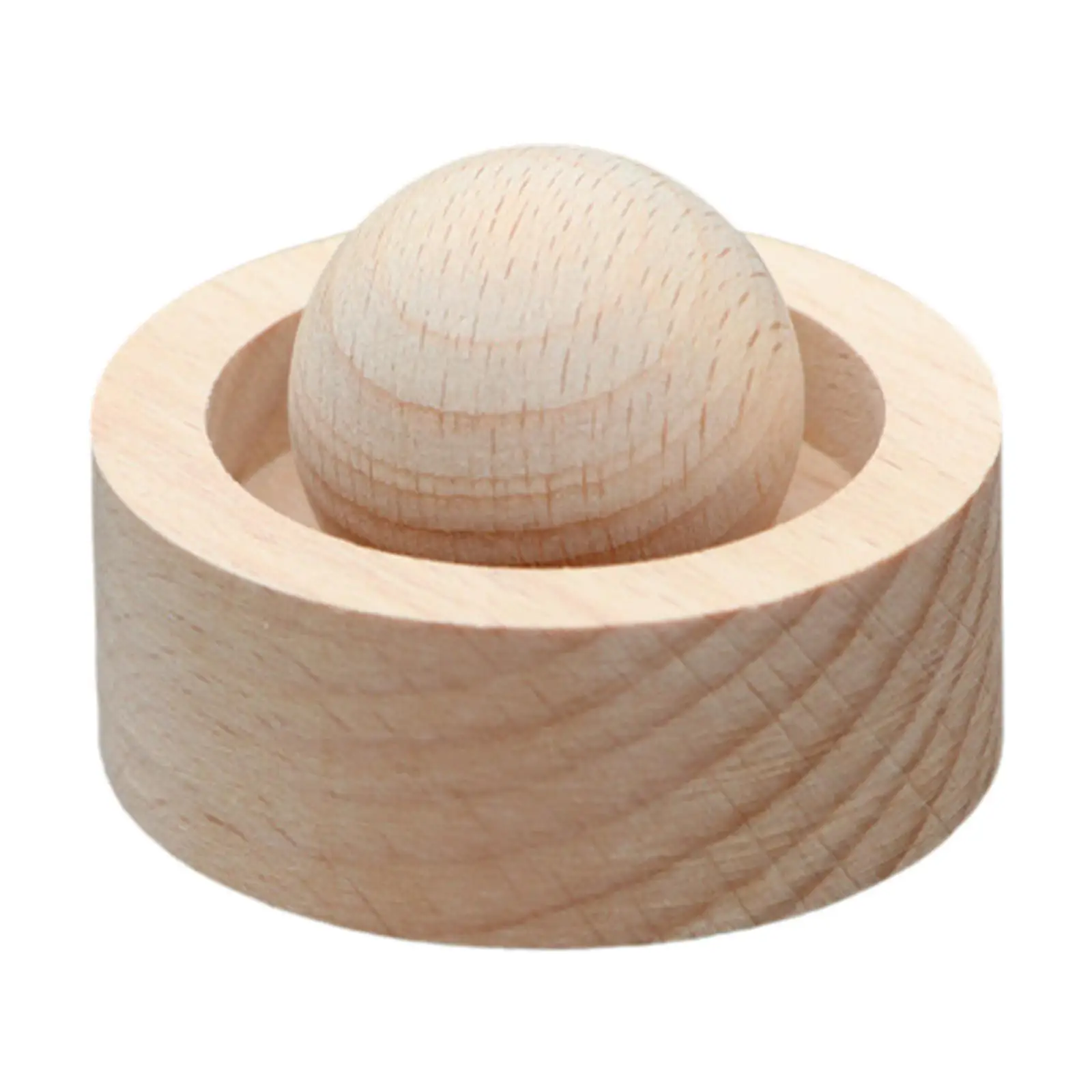 Diffusor für ätherische Öle, runder Holzkugel-Duftdiffusor, Raumduft für Schlafzimmer und Wohnzimmer