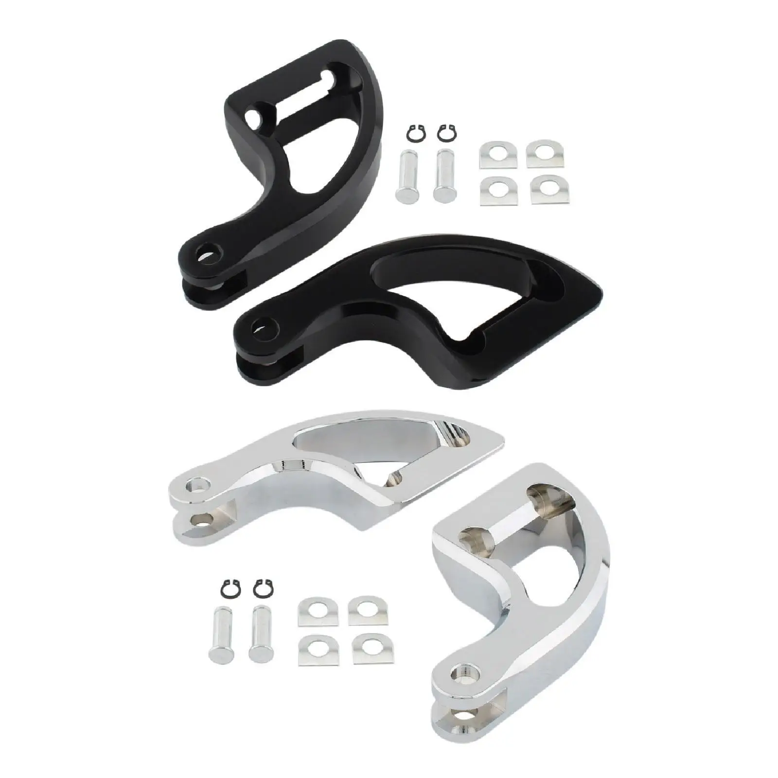 Passenger Peg Rear Mount Brackets Replacement for Harley Sturdy Utility