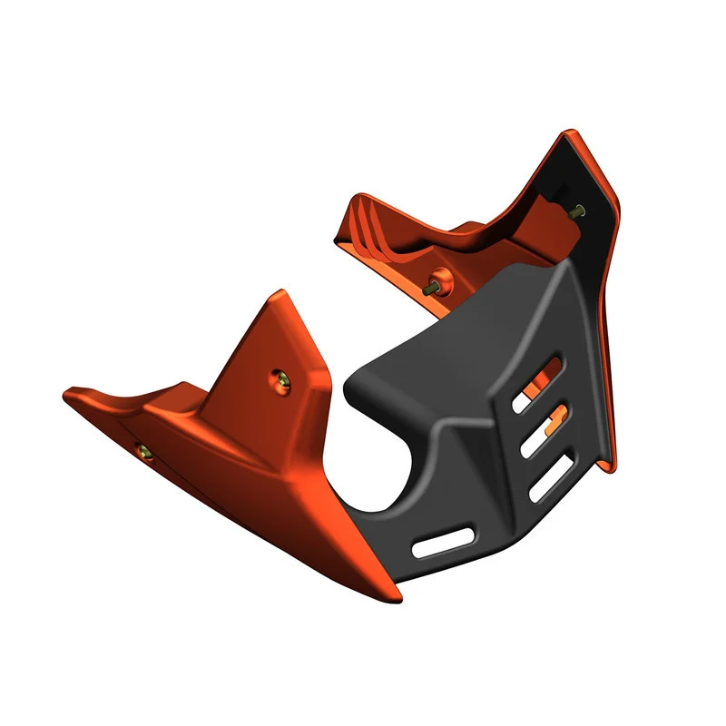 

Motorcycle Original Accessories Left and Right Lower Shroud Red and Green Engine Trim Cover Lower Bracket for Kiden Kd150-h