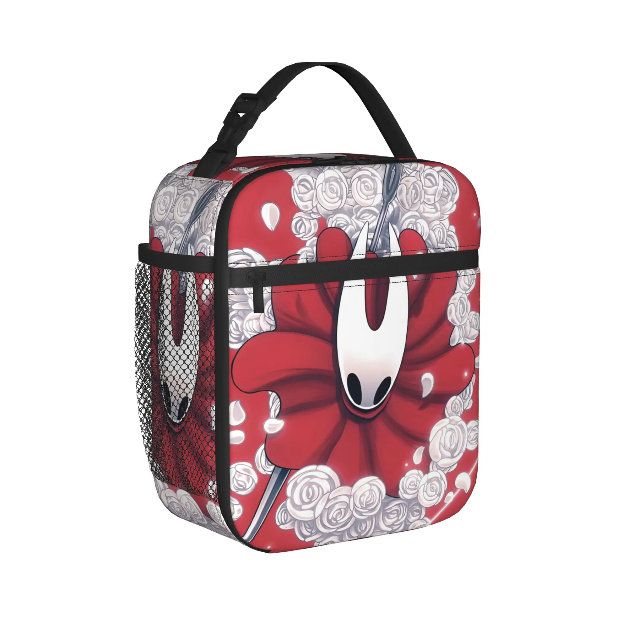 Hollow Knights Cartoon Thermal Insulated Lunch Bags for Work  Portable Food Bag Thermal Cooler Lunch Boxes