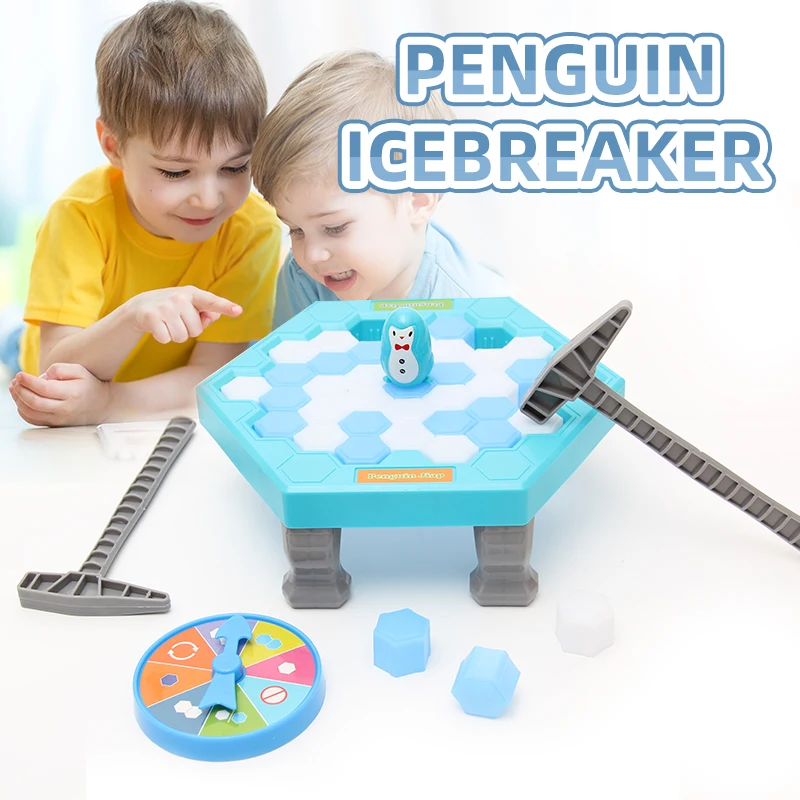 Penguin Ice-Breaking Double-Player Game: Guess Who? A series of board game toys.