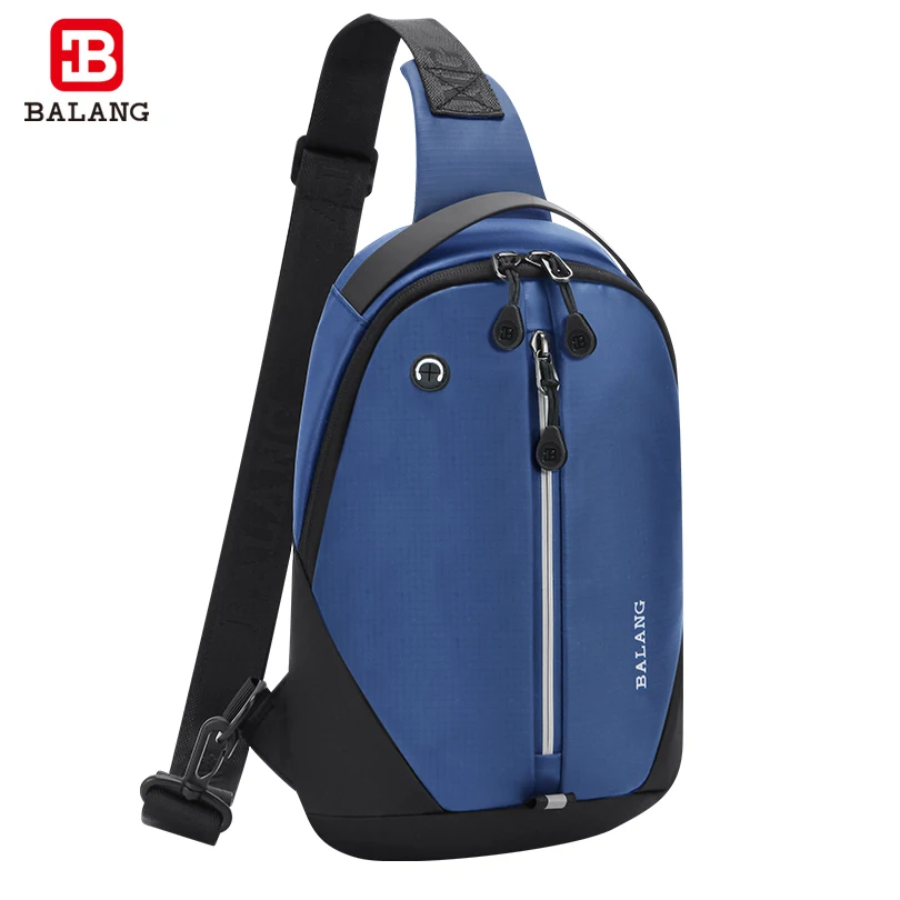 

BALANG Crossbody Bag for Men Multifunction Shoulder Women Messenger Sling Bags Male Waterproof Short Trip Chest Bag Pack