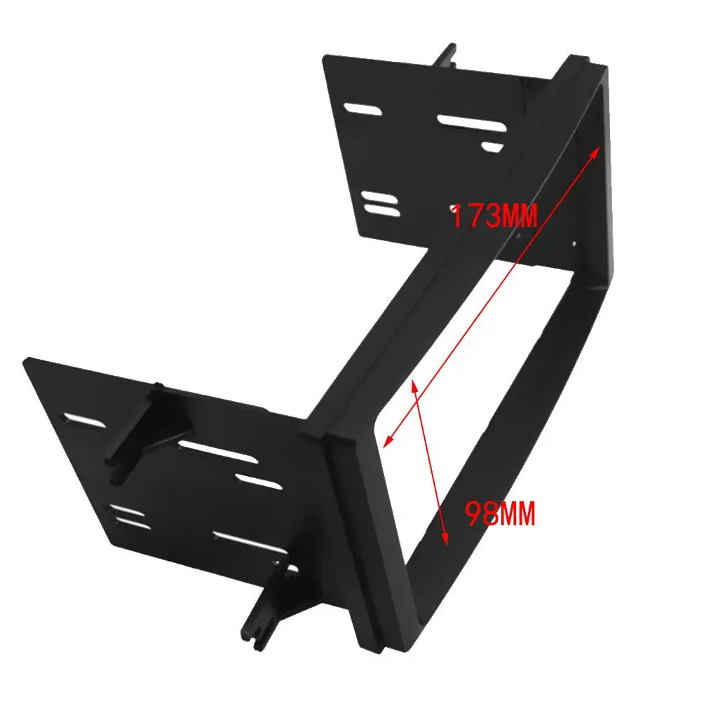 Double DIN Dash Kit Trim Precision Car Stereo Radio Installation Frame for Subaru Forester Impreza XV WRX 173mmx98mm