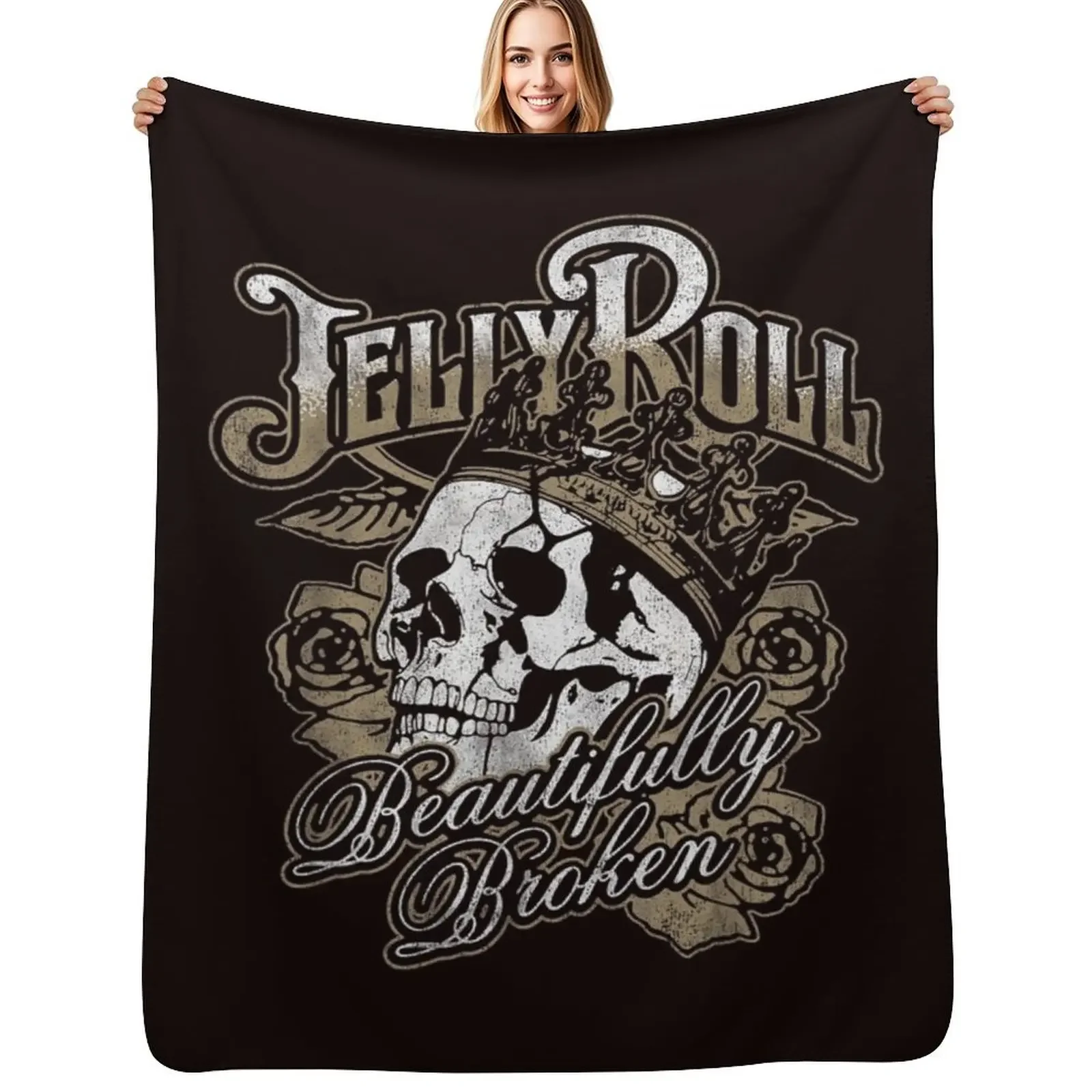 

jelly roll Throw Blanket Thin decorative blankets and throws Blanket
