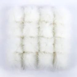 6 sztuk/partia 8cm pompon Hairball jeden kolor fałszywe futro kapelusz piłka fałszywe futra lisa kapelusz piłka Pom Pom DIY Handmade odzież...