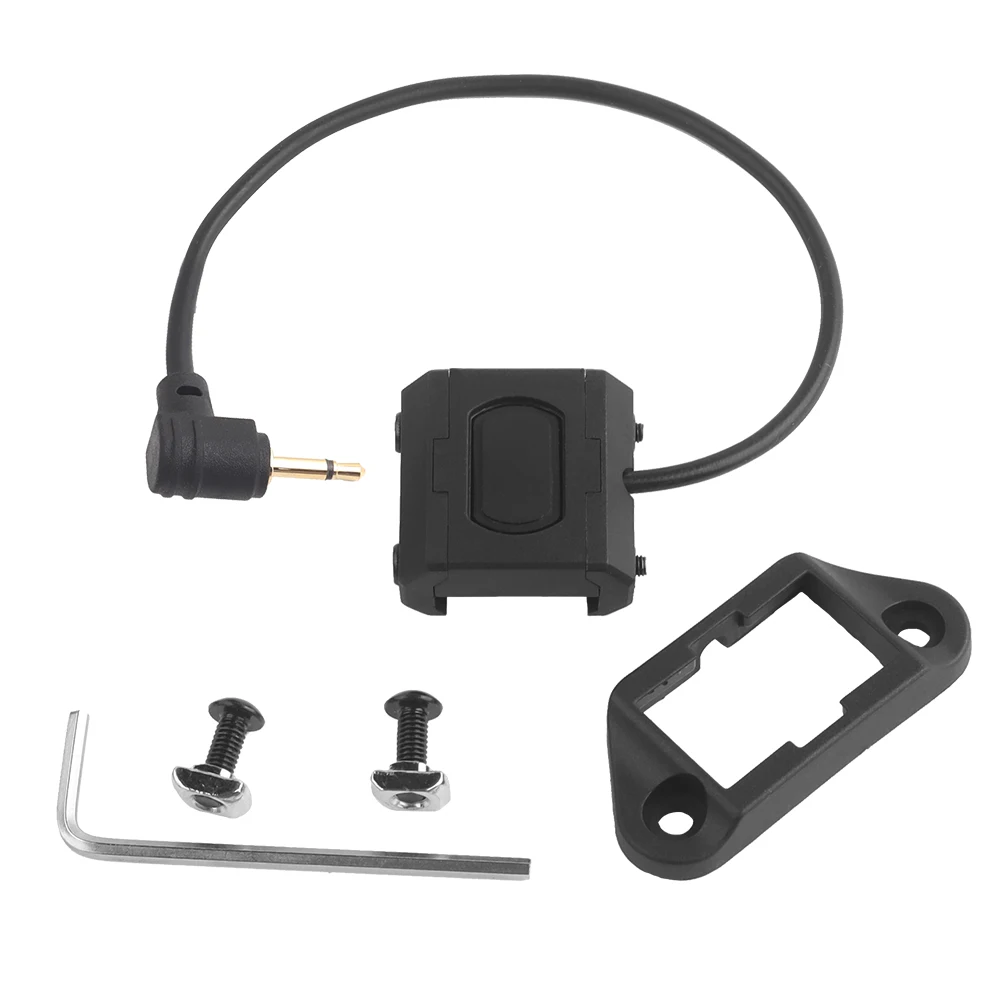 Tactische Hotkey Schakelaar Druk Afstandsbediening voor Scout Light Combo IR Laser Scope Wapen Past op M-LOK Rails en PEQ-15 DBAL-A2 DBAL-D2