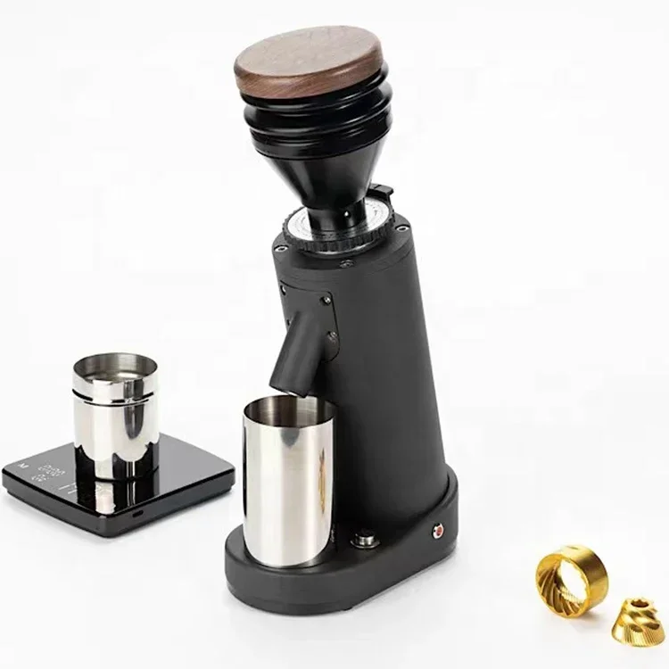 ITOP40 Titanium Burr Grinding Coffee Machine Manufacturer Industrial Coffee Powder Grinding Machine Grinder Burr Conical