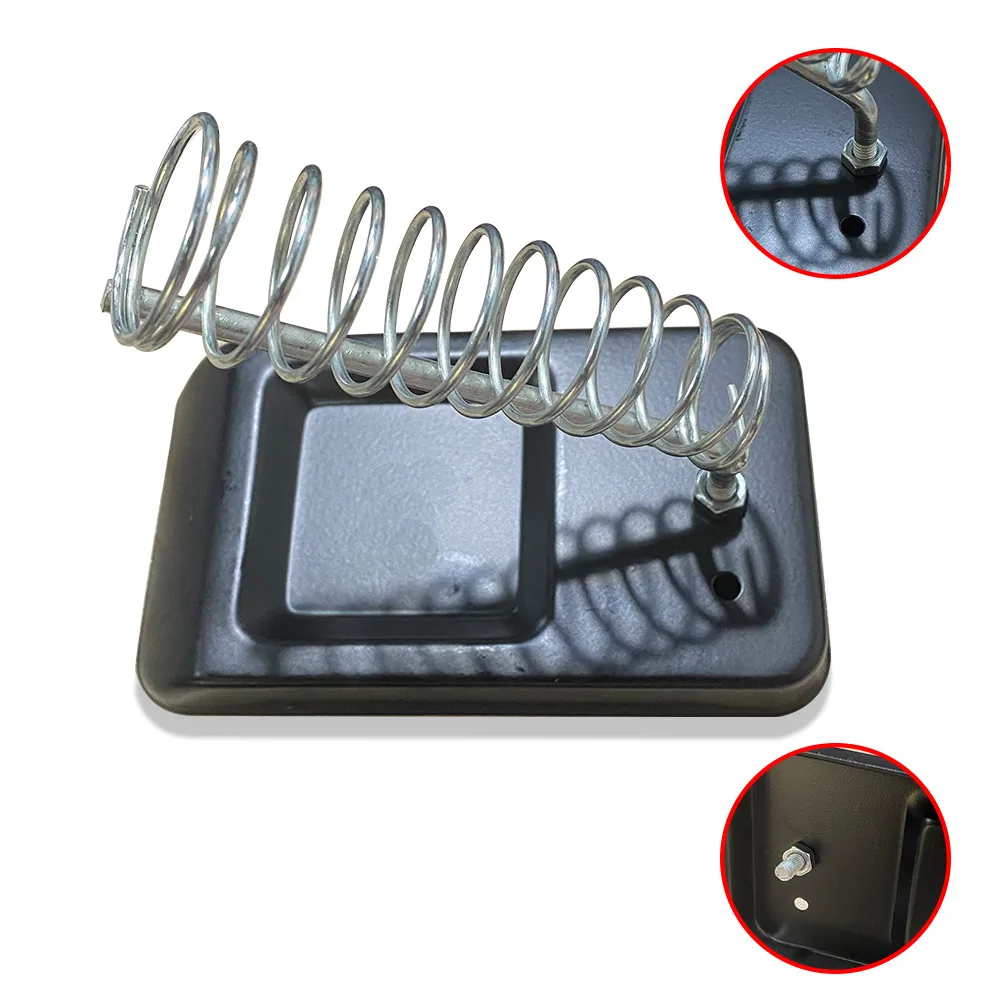 Simple Tube Soldering Iron Holder Adjustable Height High Temperature Resistance for Electric Welding Accessories Compact Design