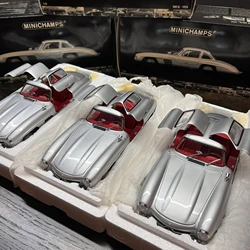 Minichamps 1:18 300SL 1954 First Edition Simulation Limited Edition All Open Alloy Metal Static Car Model Toy Gift