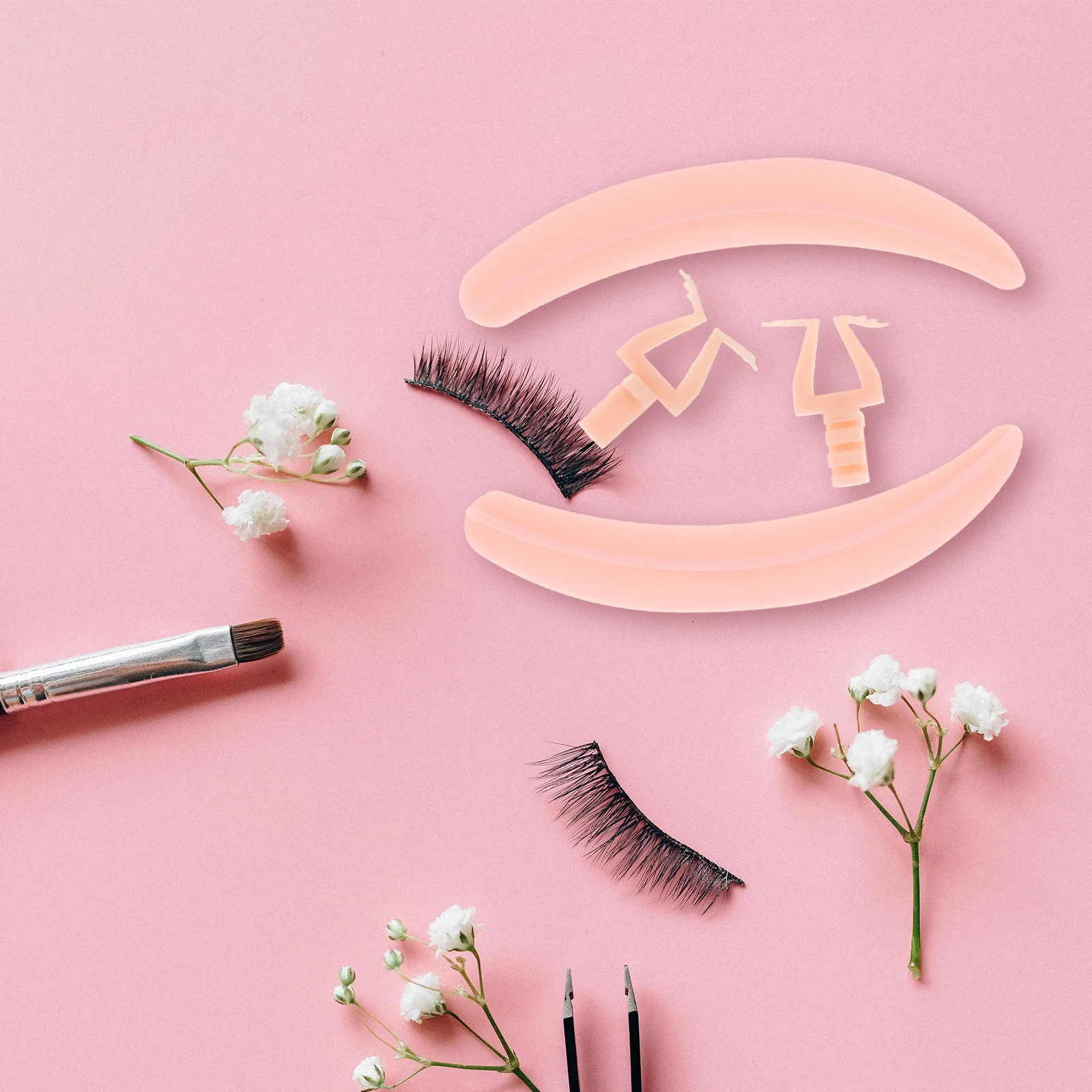 

1Set False Eyelash Grafting Tools Portable Elegant Lash Separator Set for Extension and Daily Beauty Use Eyelash Separator