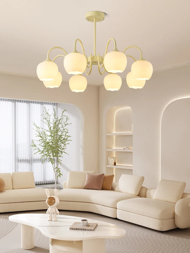 

French cream wind lamps, dining room, bedroom, living room chandeliers