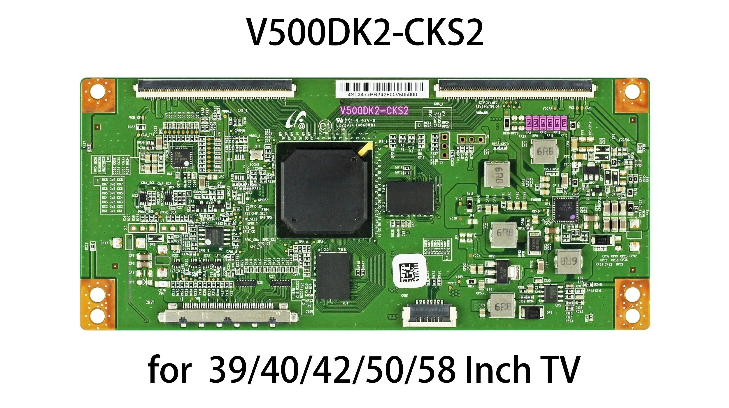 

Logic Board V500DK2-CKS2 is for 39/40/42/50/58 Inch T-CON 40PUS6809/12 50PUS6809/12 BDM4065UC PLDED4030A-C-RK E4SFC421 ELEFT426