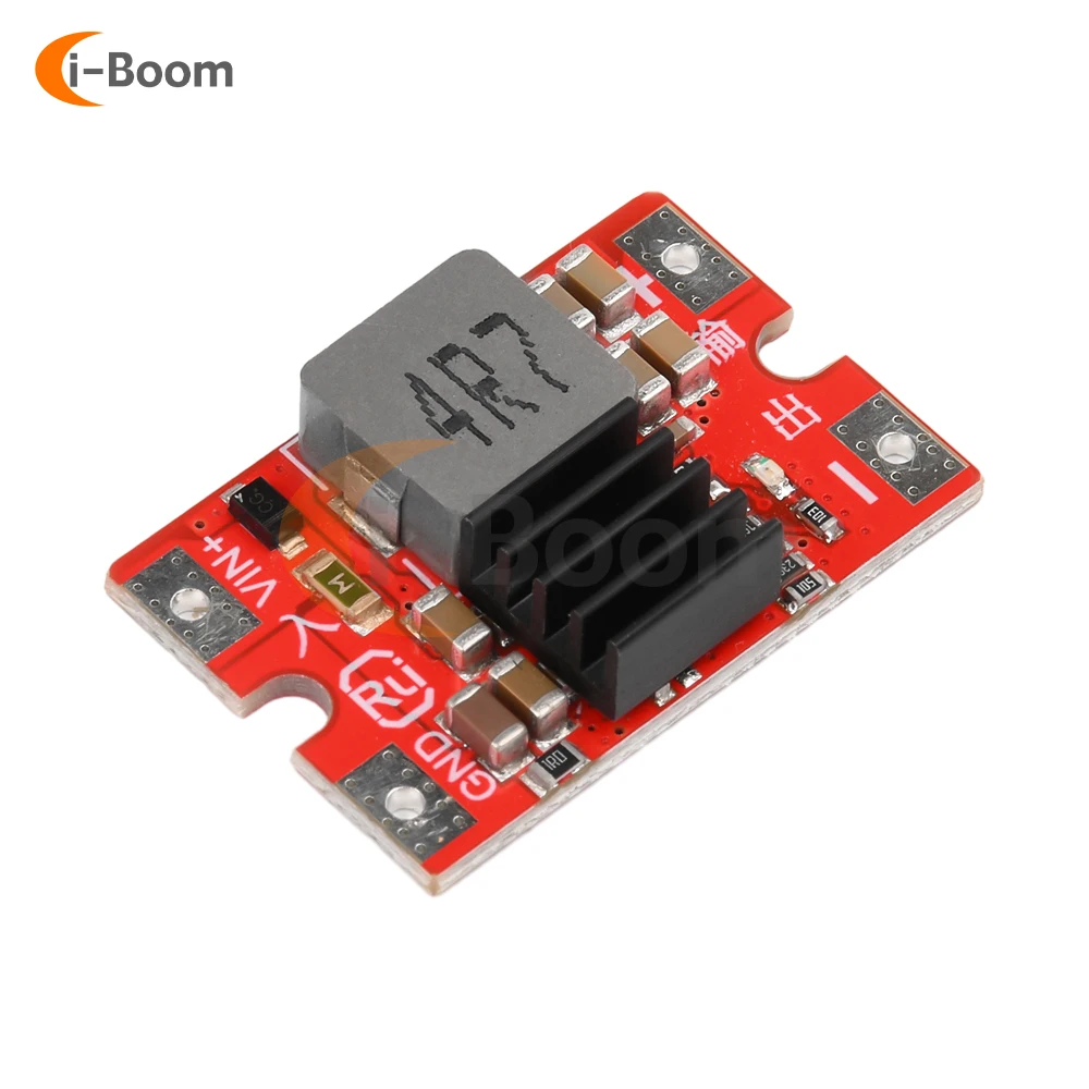 DC 27V to 5V/12V 8A Buck Module High Power Output with Protection TEMP Control Drones Airplane for Battery Management System