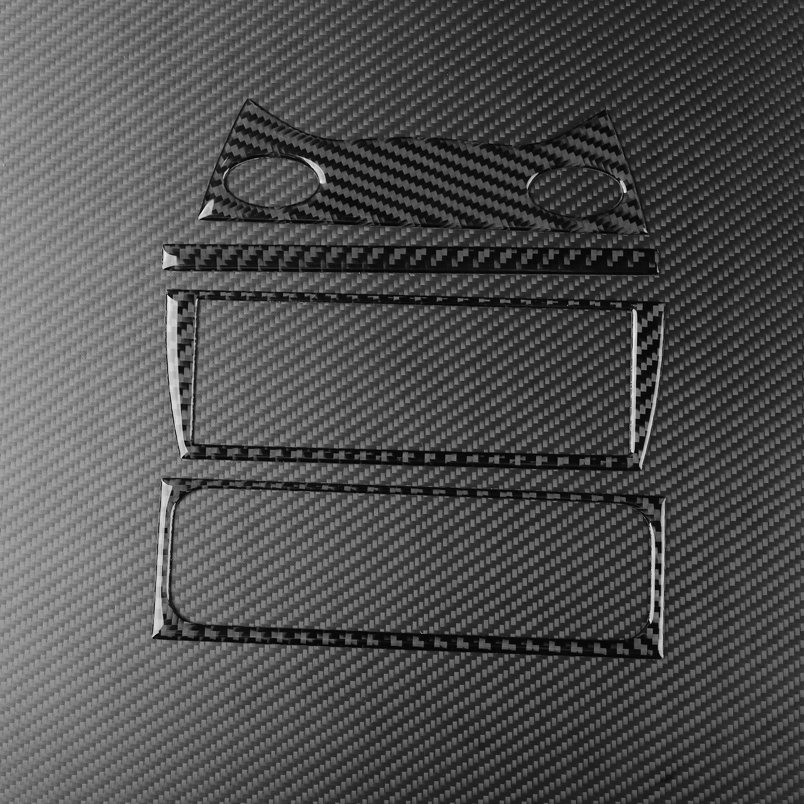 

For Porsche 911 996 1998 1999 2000-2004 Carbon Fiber Center Console CD Panel Automotive Interiors Accessories Decoration Sticker
