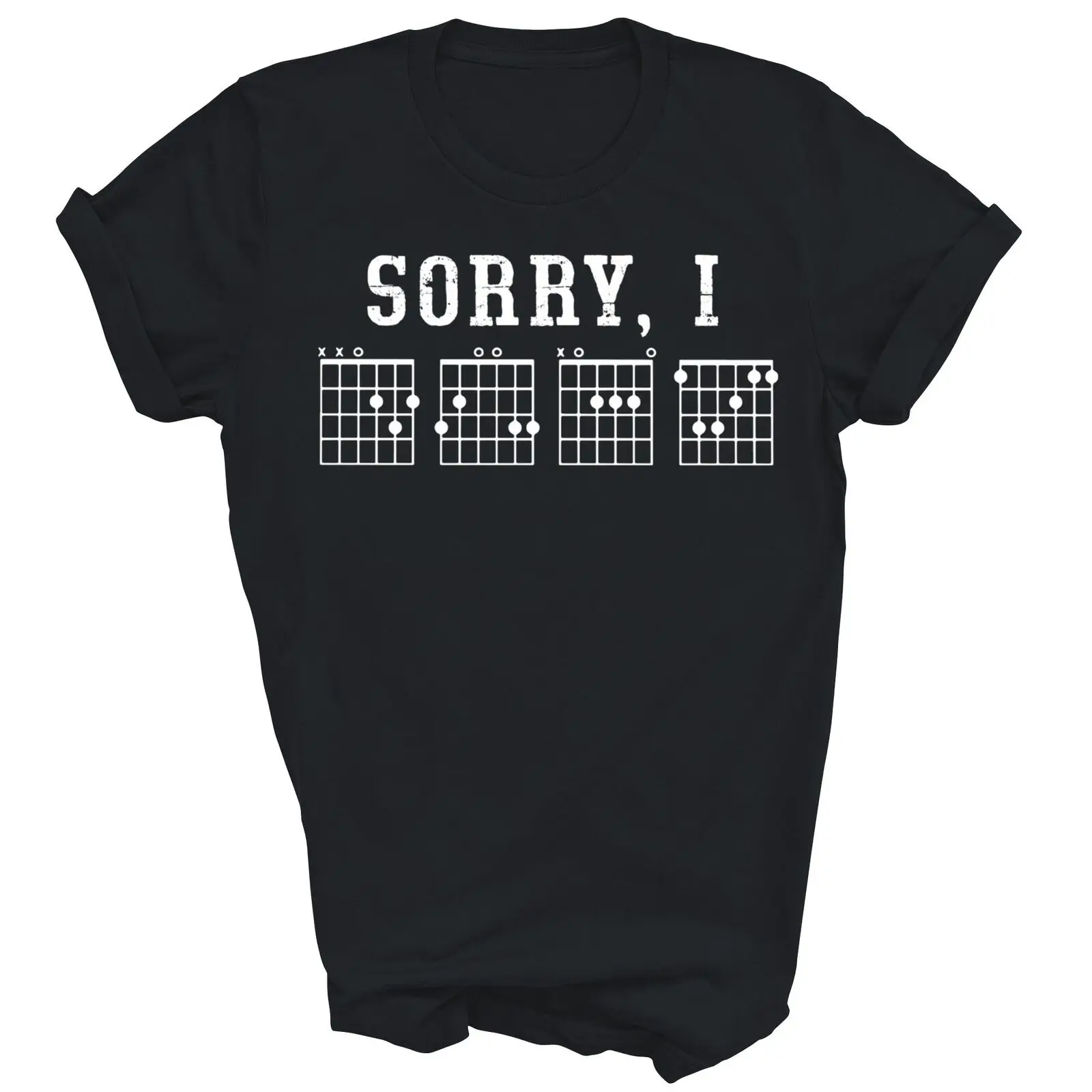 Sorry Idgaf Guitar Chords Guitarist Unisex Shirt Gift Women Men