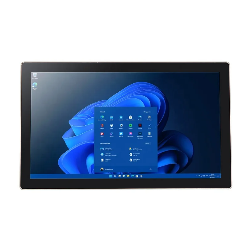 

10.1" 12.1" 15" 15.6" 17" 19" 21.5 " inch project capacitive touch screen ip65 waterproof embedded fanless industrial panel pc