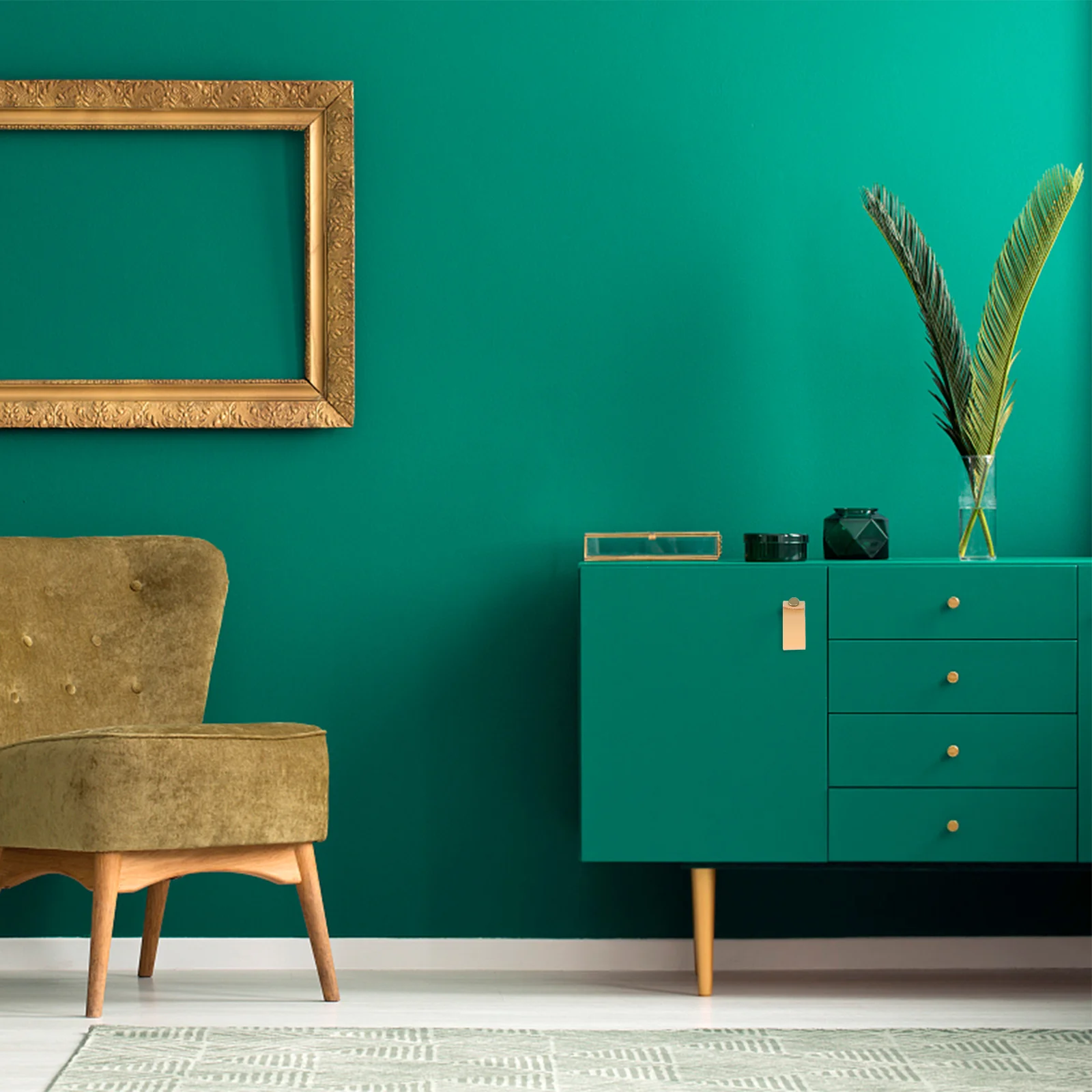 

2Pcs Cabinet Pull Handles Minimalist Handmade Drawer Knobs Loop Door Handles for Kitchen Bathroom Furniture