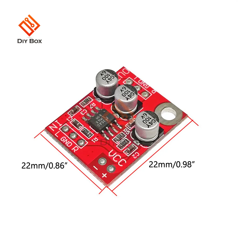 LM4881 scheda amplificatore per cuffie cuffie Mini amplificatori preamplificatore Audio 2.7-5.5V